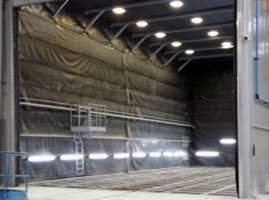 Bramy do komór śrutowniczych